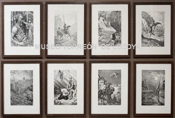 Ilustraciones para "Don Quixote" (reproducción uso personal o editorial)