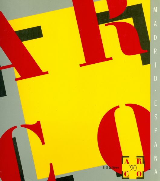 Arco'90. Feria Internacional de Arte Contemporáneo. Arco'90- International Contempory Art Fair