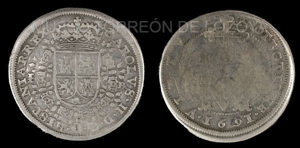 Ocho Reales (tipo de moneda llamada popularmente “María” o “Marieta”) (reproducción uso personal o editorial)
