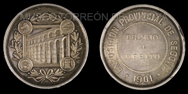 Medalla “EXPOSICIÓN PROVINCIAL DE SEGOVIA" (reproducción uso personal o editorial)