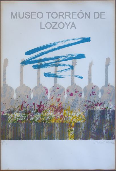 Guitarras (de la serie Homenaje a Agapito Marazuela) (reproducción uso personal o editorial)