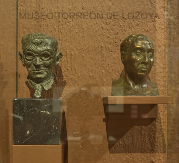Retratos de Agapito Marazuela y Antonio Machado (reproducción uso personal o editorial)