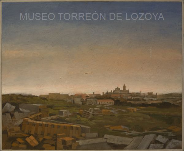 Segovia desde San Cristóbal (reproducción uso personal o editorial)