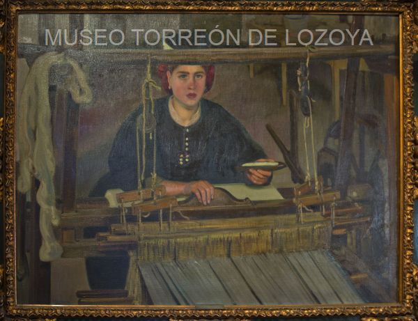 Tejedora (reproducción uso personal o editorial)