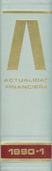 Actualidad Financiera. Índices. 1990-1 (Núms. 1 a 26)