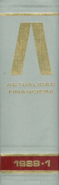 Actualidad Financiera. Índices. 1989-1 (Núms. 1 a 26)