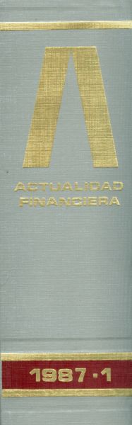 Actualidad Finaciera. Índices. 1987-1 (Núms. 1 al 26)