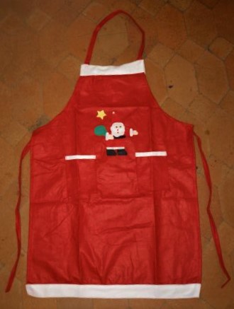 Delantal de Papá Noel