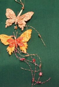 Colgante mariposas con estrellas