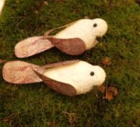 Pájaros con clip