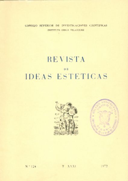 Revistas de Ideas Estéticas Nº 124