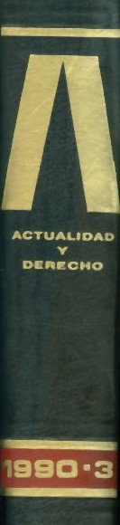 Actualidad y Derecho 1990 - 3
