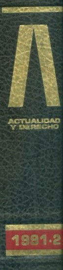 Actualidad y Derecho 1991-2