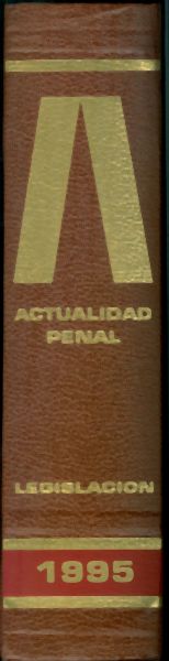 Actualidad Penal. Legislación 1995