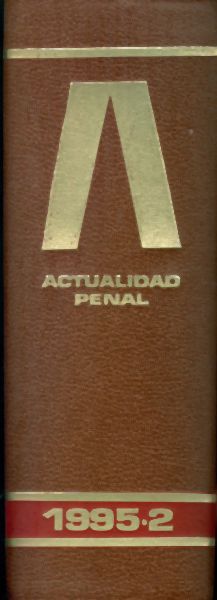 Actualidad Penal. Legislación 1995-2