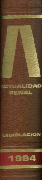 Actualidad Penal. Legislación 1994