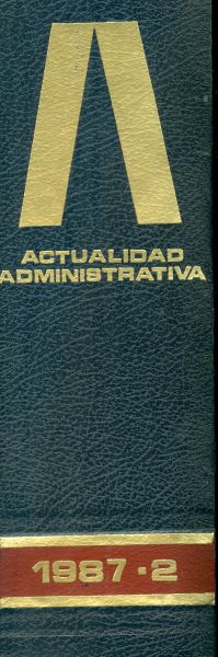 ACTUALIDAD ADMINISTRATIVA 1987-2