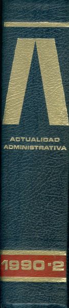 ACTUALIDAD ADMINISTRATIVA 1990-2