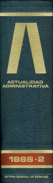 ACTUALIDAD ADMINISTRATIVA 1986-2