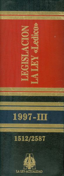 Legislación La Ley . 1997-III