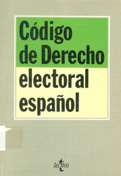 Código de Derecho Electoral Español