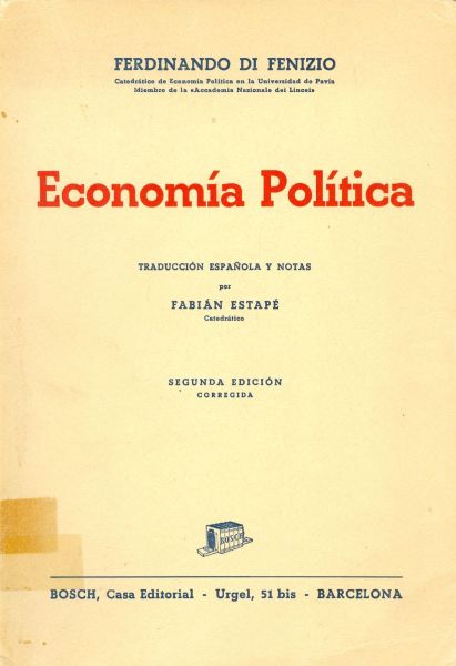 EconomÍa Política. Segunda Edición Corregida.