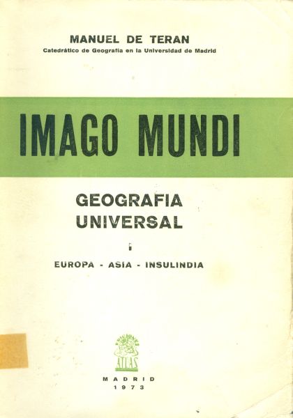 Imago mundi. Geografía universal