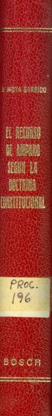 El recurso de amparo según la doctrina constitucional