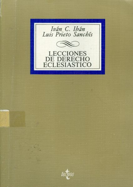 Lecciones de derecho eclesiástico