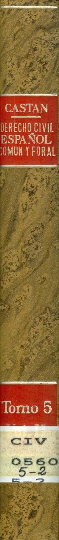 Derecho Civil Español