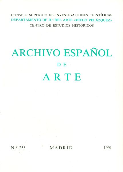 Archivo español de arte. N.º 255