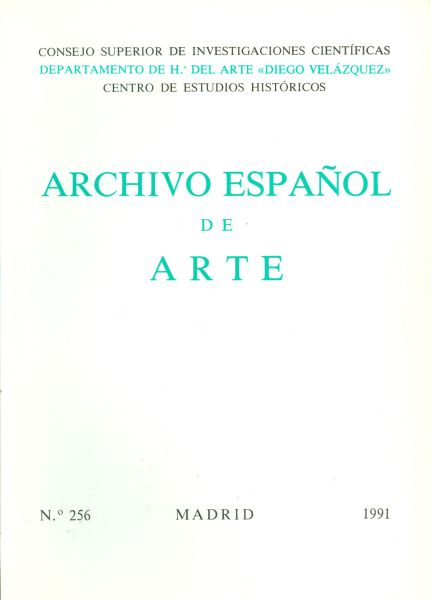 Archivo español de arte. N.º 256