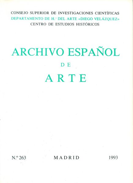 Archivo español de arte. N.º 263
