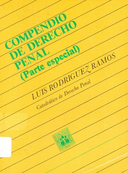 Compendio de derecho penal (parte especial)