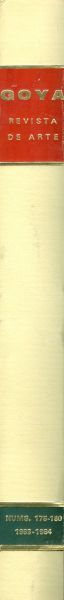 Goya Revista de Arte. Nums. 175-180