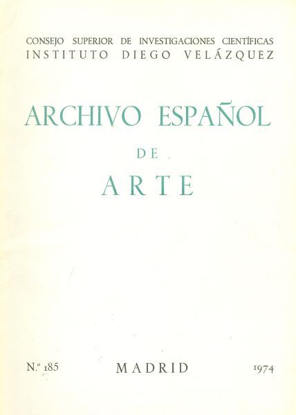Archivo Español de Arte N.º 185