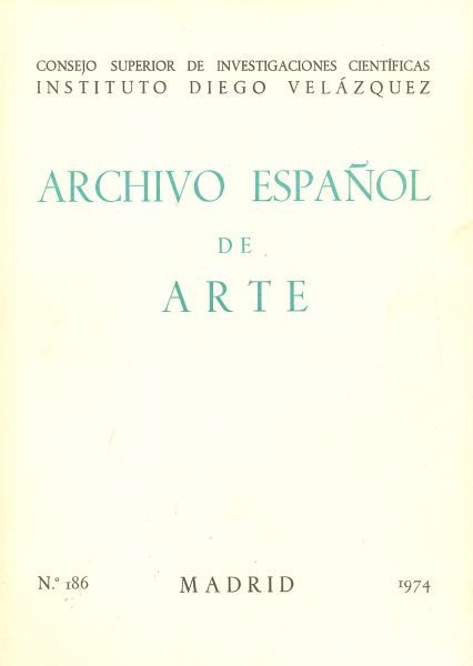 Archivo Español de Arte N.º 186