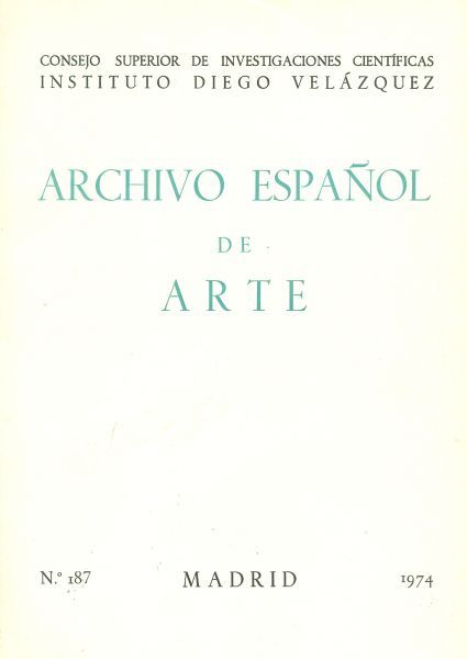 Archivo Español de Arte N.º 187