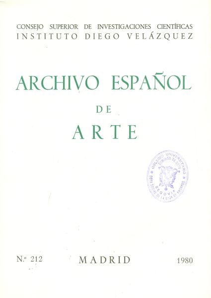 Archivo Español de Arte N.º 212