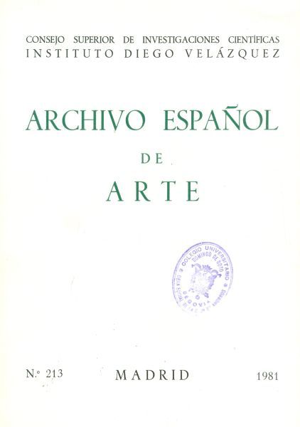 Archivo Español de Arte N.º 213