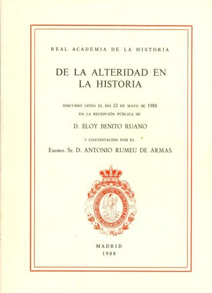 De la alteridad en la historia. Discurso