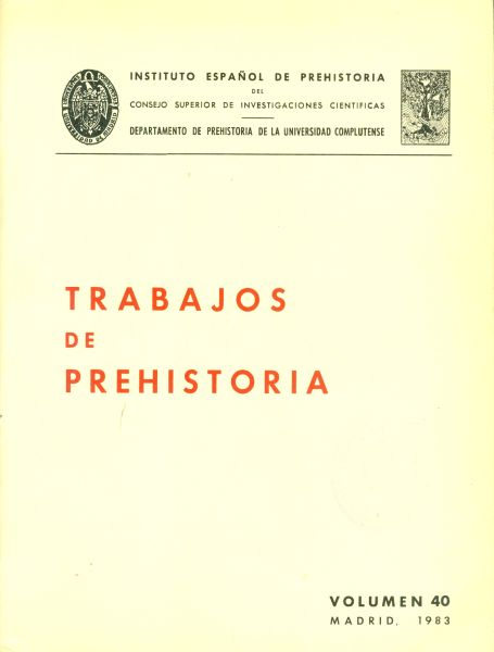 Trabajos de prehistoria. Volumen 40