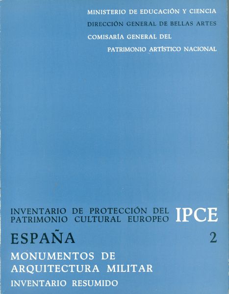 Inventario de protección del Patrimonio Cultural Europeo (IPCE). 2. Inventario resumido