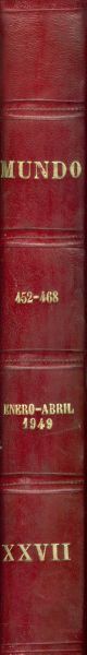 Mundo. Revista semanal de política exterior y economía. XXVII