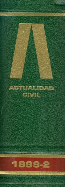 Actualidad civil. Tomo 1999-2