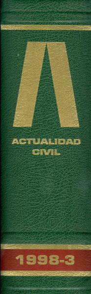 Actualidad civil. Tomo 1998-3