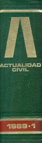 Actualidad civil. 1989-1