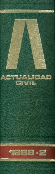 Actualidad civil. 1988-2
