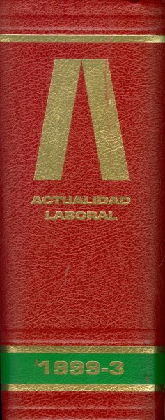 Actualidad laboral. 1999-3