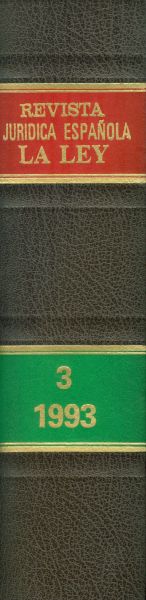 Revista jurídica española La Ley. 1993-3